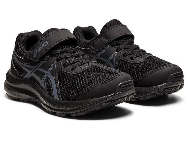 ASICS CONTEND 7 PS - PRESCHOOL [ BLACK ]