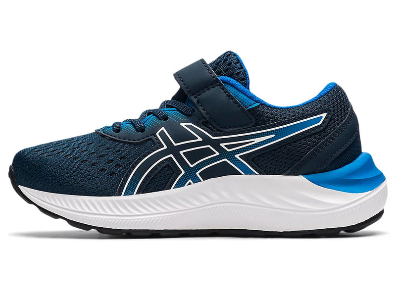 ASICS PRE EXCITE 8 PS - PRESCHOOL [ FRENCH BLUE / WHITE ]