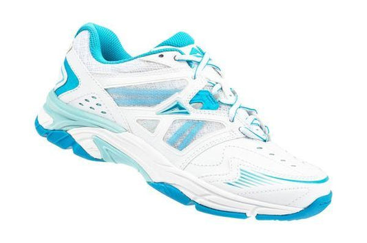 Ascent - Sustain Youth (White/Teal) - Lim's School Shoes -Boys and girls school shoes .Available in black and white. Leather and sport